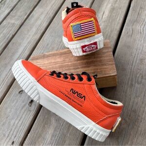 Vans NASA Space Voyager Firecracker 6.5 Orange USA Flag Collab